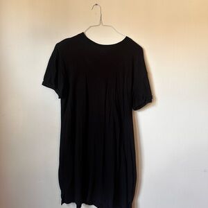 Black T-Shirt Dress
